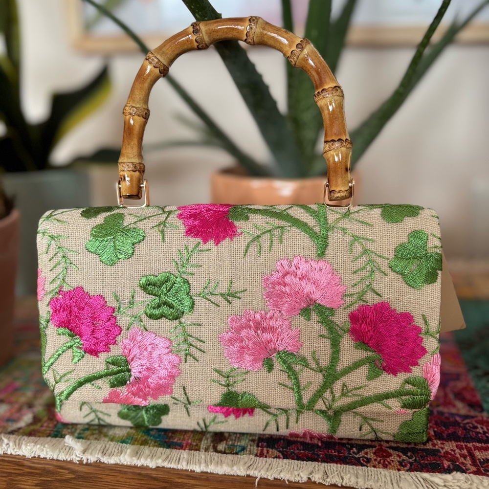 D’Margeaux Floral Handbag NWT